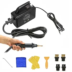 100-130? High High Pressure Steam Cleaner Handheld Cleaning for Air Conditioner Car Kitchen Ventilator Floors (BlackEU Plug) -Layfoo