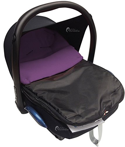 Universal Car Seat Footmuff To Fit Maxi Cosi Pebble Cabrio Purple