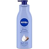 NIVEA Shea Smooth 400ml Body Lotion | 48 H Moisturization | With Deep Moisture Serum & Shea Butter | Non Greasy & Healthy Loo