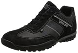 Leder Dockers by Gerli Herren 36HT004-204100 Sneaker, Schwarz 100, 43 EU