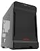 Produktbild Phanteks Enthoo Evolv ITX - PC-Gehäuse (Mini-Tower, PC, aus Kunststoff, Stahl, Mini-ITX, Schwarz, Rot, 1 x 200 mm)