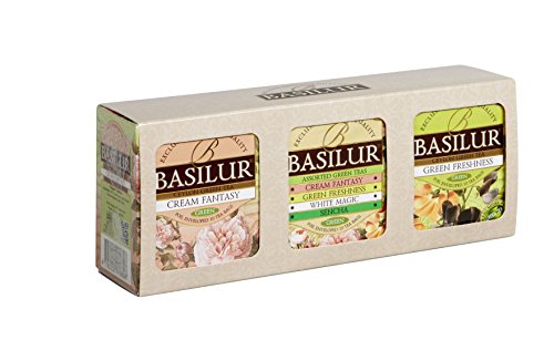 Preisvergleich Produktbild Basilur Gift Box Light Bouquet Grüner Tee 3x10E