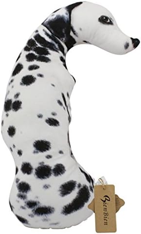 Animal Cushions for Sofa - BienBien 3D Dog Shape Pillow Hound Dalmatian Wolfhound Shape Cushion Soft Plush 45 cm 60 cm Birthday Christmas Gift for Kids