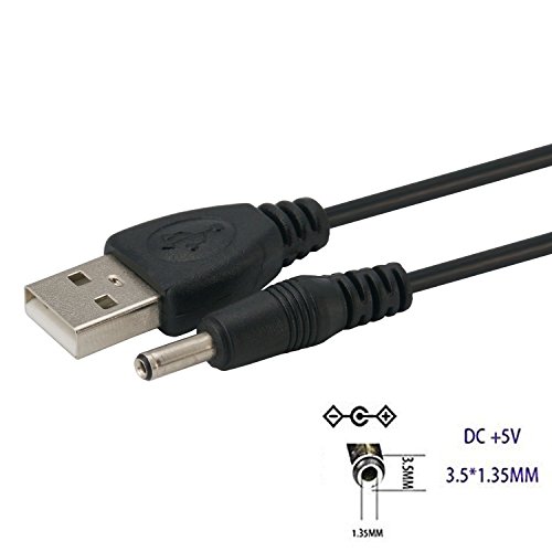 TRIXES Konverterkabel USB auf 3,5 mm 5V Hohlstecker DC Stromkabel - 3