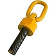 Grade 80 Long Thread Swivel Eye Bolt Lifting Point With Link in Sizes 12-36mm (24x120mm)