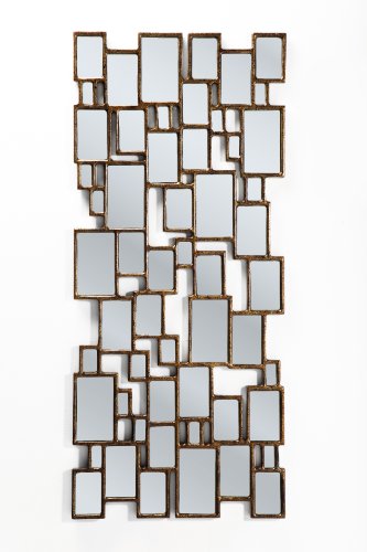Kare 77660 Spiegel Cubes Copper, 132 x 54 cm