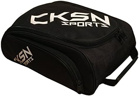 CKSN Sports and Hiking Shoe Bag (4 Colours) - Walking, Running, Triathlon, Biathlon, Golf, Hunting, Fishing, Metal Detecting (Black)