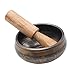 Produktbild flyyfree Yoga Tibet Himalaya-Hand gehämmert Kupfer Meditation Klangschale Mallet 8,5 cm