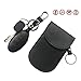 Price comparison product image Keptfeet Car Key Signal Blocker Case Anti theft Lock Devices Signal Blocking Wallet Faux Leather Car Key Case RFID Electromagnetic Shielding Blocking Key Protective Pouch Bag With Key Ring Single Sale