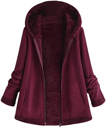 Womens Vintage Clothes, Sale Clearance 2018 Fashion Casual Womens Fashion Jacket Women's Fashion Winter Pocket Zipper Long Sleeve Plush Hoodie Coat