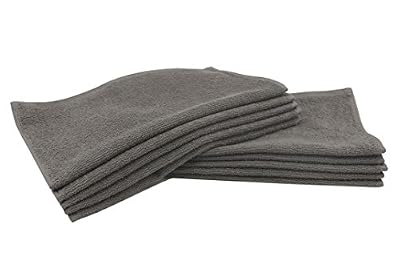 Zollner 10 Serviettes lavettes, Coton, 30x30 cm, Taupe (Autres Disponibles)