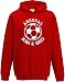 Hat-Trick Designs Arsenal Football Baby/Kids/Childrens Hoodie Sweatshirt-3-4Yrs-Red-Born & Bred-Unisex Gift