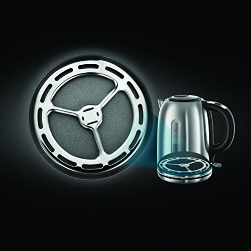 Russell Hobbs 20460-70 Wasserkocher Buckingham, sehr leise, Schnellkochfunktion, 1,7 l, 2.400 W, gebürstetes Edelstahl - 5