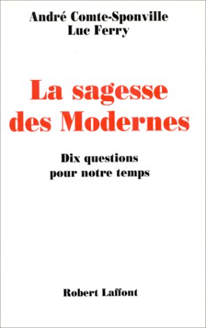 couverture de : La sagesse des modernes
