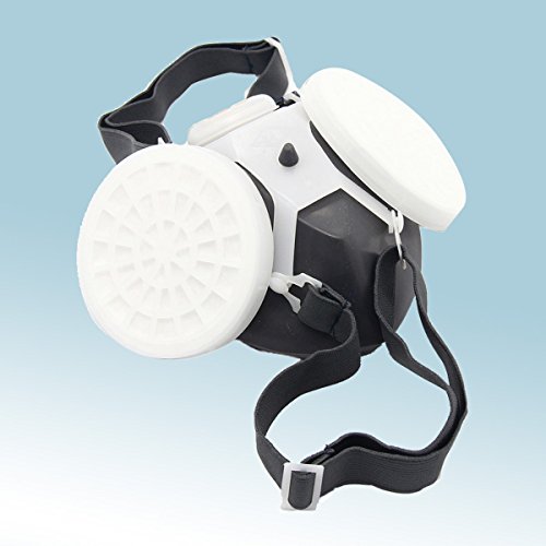 Latinaric New Sports Weiß Spray Respirator Gas Sicherheit Anti Staub Chemical Spray Maske - 2