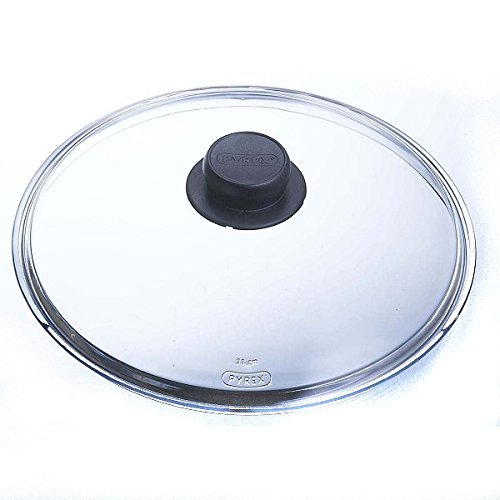 Pyrex 4937234 Glasdeckel für Topf / Pfanne, 28 x 31 x 8,69 cm, transparent