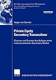 Image de Private Equity Secondary Transactions