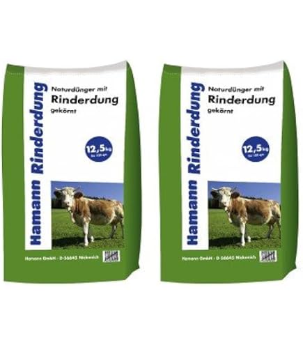 Beckmann Rinderdung Kuhmist Gartendnger Universaldnger Dnger organisch,  25kg (2x12,5kg) : Amazon.de: Garten