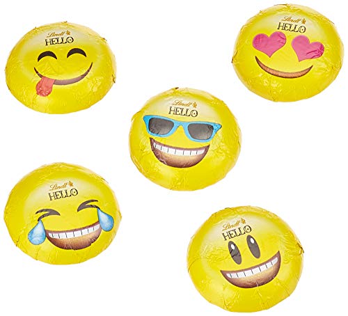 Preisvergleich Produktbild Lindt HELLO Mini Emotis, Schweizer Milchschokolade, 3000 g