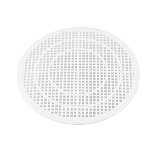 Schmutzfaenger - SODIAL(R) Weiss Kunststoff 12cm Abflusssieb Abfall Filter Haarsieb Filter Schmutzfaenger