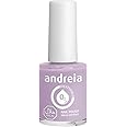 Andreia Halal Breathable Nail Polish - Water Permeable Nail Polish - Glossy Halal Nail Polish Vegan and Cruelty-Free - Colour B1 Purple - Shades of Blue 10.5 ml