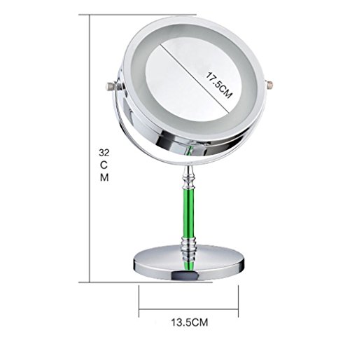 Dare Color Profi Kosmetikspiegel Schminkspiegel Tischspiegel mit LED Beleuchtung - 7