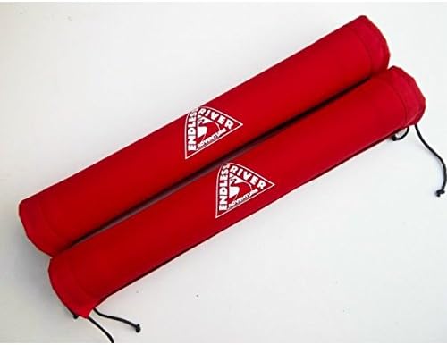 Endless River Kayak Roof Rack Pads Red