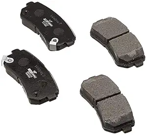 UNO MINDA BR1413 Brake Pad Rear for iTWENTY/VRNA (Set of 4)