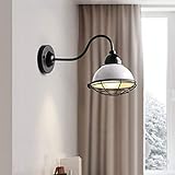 JI Gyy Home Hotel Beleuchtung Graceful Kleine Eisen Cage Art Industrial Wind Kreative Vintage Wandleuchte Wohnzimmer Treppen Schlafzimmer Gang Dekoration Nachtlicht