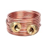 Conector de latón engrosado, anticorrosión, resistente a la corrosión y duradero.