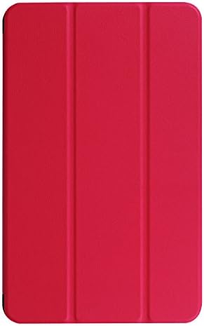 PCATEC Samsung Galaxy Tab A 10.1 SM-T580 Case - Ultra Slim Lightweight Smart Shell Stand Cover with Auto Wake / Sleep Function forSamsung Galaxy Tab A 10.1 (2016) SM-T580 T585 (Red)