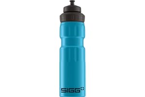 Sigg - Borraccia Sport in Alluminio - WMB Sports - Tappo A 3 Livelli - Certificata Climate Neutral - Perfetta per Bevande Isotoniche - Ermetica - Leggera - Senza BPA - 0,75L