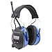 Price comparison product image Protear Ear Defenders with Bluetooth & Radio FM/AM, Built-in Rechargeable Lithium Battery and Microphone,Ear Protectors for Workshop,Garden/Mowing,Tractors, CE Certified SNR 30dB