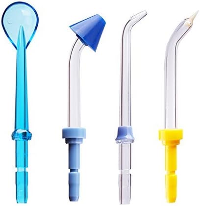 4pcs/set WyFun Standard Sprinkler + Nose Washing + Tongue Cleaning Brush for Waterpik Oral irrigator WP-100 WP-450 WP-250 WP-300 WP-660 WP-900 by WyFun