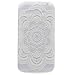 Produktbild Anlike Silikon Hülle für Alcatel One Touch Pop C9 Handy Hülle Bunte Muster Design Schutzhülle Etui Bumper für Alcatel One Touch Pop C9 - Weiße Blumen