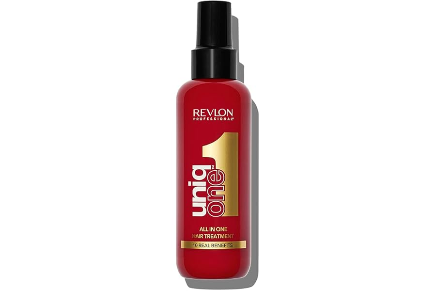 REVLON PROFESSIONAL UniqOne Hair Treatment Classic, 150 ml, Leave in Haarkur für bessere Kämmbarkeit & Glanz, Haarpflege ohne Ausspülen, Anti Frizz Spray mit Hitzeschutz, vegan