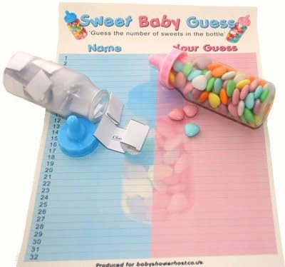 Sweet Baby Guess &amp; Baby Charades - up to 32 Guests