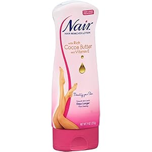 Nair Cocoa Butter Hair Remover Lotion, 9 Oz (Pack of 3) - Image 2