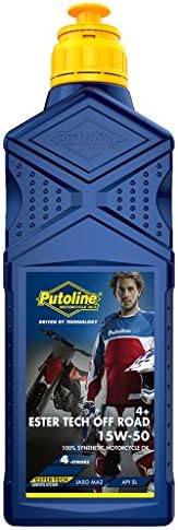 Putoline 15W50 Four-Stroke Oil 1 Litre, esters Tech Fully Synthetic 4 Offroad