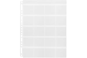 Panodia P010001 Lot de 10 Feuillets Transparents pour de Diapositives 5 x 5 cm
