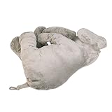 Elefant Kissen, Baby Kinderkopfkissen Kleinkind Schlaf Elefant pillow Plüsch Kinderzierkissen Weich Gefüllt Elefant Niedlich Komfortablen Plüsch Tier für Baby oder Erwachsene by YHANONAL - 8