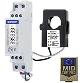Energy Meter SDM120CTM with Toroidal ESCT-TA16 of value 100A/100mA with Modbus RS485 and MID certificate