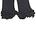 Malloom® Children Girl Candy Color Kneepad Socks Leg Warmer (Black)