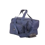 Bleu Convenient Blue Travel Bag with Trolley (Medium - 23 (L) X 11(B) Inches RS.1190 (60.00% Off) - Amazon