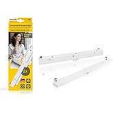 Schellenberg 46601 Universal-Fensterlüfter Passivlüftung für den Fensterflügel, Starterset/Doppelpack, Weiß