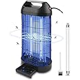 ROVLAK Lampada Antizanzare Elettrica 14W Zanzariera Elettrica Silenziosa Lampada Antizanzare Insetticida Lampada Anti Zanzare