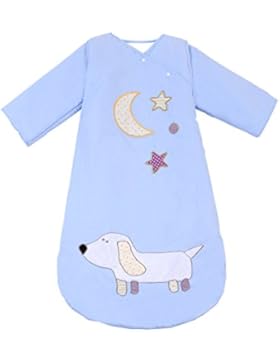 Missfly Baby Schlafsack Kinderschlafsack mit abnehmbaren Aermeln,Langarm,Winter,2.5 Tog fuer 18-21 Grad