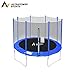 Price comparison product image ULTRAPOWER SPORTS Trampoline with Safety Enclosure Netting and Ladder Jumping Mat Rain Cover 10ft (8 poles) Blue