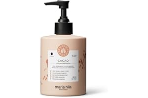 ‎MARIA NILA Maria Nila - Colour Refresh Cacao, 300 ml - Pflegende Haarmaske mit semi-permanenten Farbpigmenten - Intensive Farbpflege für mittel bis dunkelbraunes Haar - Vegan & Tierfreundlich