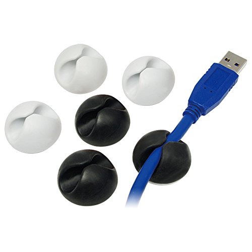 LogiLink KAB0009 - Organizador de cable 6 unidades
